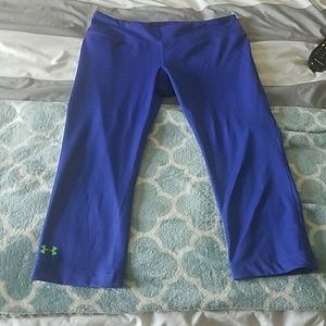 Under armour heat gear capris